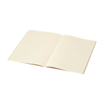 Kraftpapier-Notizbuch A5 mit sichtbarer Naht und liniertem Papier farbe natürliche farbe zweite Ansicht