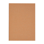 Nachhaltige Mappe mit Walnussholzverschluss A5, liniert farbe grau zweite Ansicht mit Box