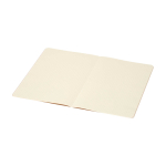 Kraftpapier-Notizbuch A5 mit genähter Rückenbindung, punktiert farbe natürliche farbe zweite Ansicht