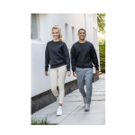 Unisex-Pullover Rundhals Interlock 350 g/m² Elevate Life farbe schwarz Lifestyle-Bild