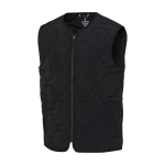 Unisex-Weste aus recyceltem Nylon mit Struktur 110 g/m² Elevate NXT farbe schwarz