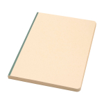 Softcover-Notizbuch aus Zuckerrohr und RPET A5, liniert farbe pastelgrün