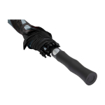 Windfester Golf-Regenschirm 30” zweifarbig Polyester Ø106 cm farbe grau Detailansicht 3