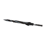 Windfester Golf-Regenschirm 30” zweifarbig Polyester Ø106 cm farbe grau zweite Ansicht