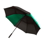 Windfester Golf-Regenschirm 30” zweifarbig Polyester Ø106 cm farbe grün