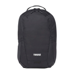 Recycelter Laptop-Rucksack mit Fronttasche Thule Lumion 16” farbe schwarz zweite Vorderansicht
