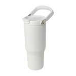 Recycelter Edelstahlbecher mit Multifunktionsdeckel 900 ml vierte Ansicht