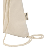 Baumwoll-RPET-Turnbeutel für Mitarbeiter, 5 L, 140 g/m² Detailansicht 1