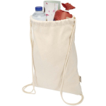 Baumwoll-RPET-Turnbeutel für Mitarbeiter, 5 L, 140 g/m² zweite Ansicht