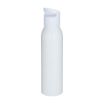 Einwandige recycelte Edelstahlflasche 650 ml farbe weiß