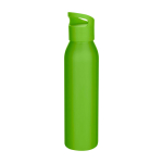 Einwandige recycelte Edelstahlflasche 650 ml farbe neongrün