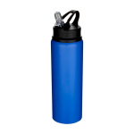Einwandige recycelte Edelstahlflasche 800 ml farbe köngisblau