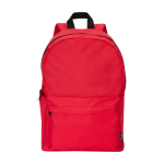 Nachhaltiger, wasserabweisender Urban-Rucksack 16 L für Laptop 14” farbe rot zweite Vorderansicht