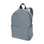 Nachhaltiger, wasserabweisender Urban-Rucksack 16 L für Laptop 14” farbe grau