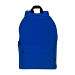 Nachhaltiger, wasserabweisender Urban-Rucksack 16 L für Laptop 14” farbe köngisblau zweite Vorderansicht