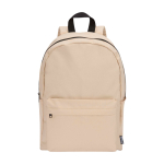 Nachhaltiger, wasserabweisender Urban-Rucksack 16 L für Laptop 14” farbe elfenbeinfarben zweite Vorderansicht