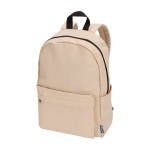 Nachhaltiger, wasserabweisender Urban-Rucksack 16 L für Laptop 14” farbe elfenbeinfarben