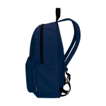 Nachhaltiger, wasserabweisender Urban-Rucksack 16 L für Laptop 14” farbe marineblau zweite Seitenansicht