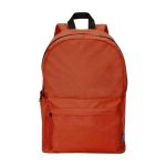 Nachhaltiger, wasserabweisender Urban-Rucksack 16 L für Laptop 14” farbe lachsfarbig zweite Vorderansicht