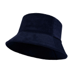 Sonnenhut aus recyceltem Cord und Baumwolle 280 g/m² farbe marineblau