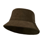 Sonnenhut aus recyceltem Cord und Baumwolle 280 g/m² farbe dunkelgrün