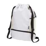 Sporttasche aus recyceltem, wasserdichtem Stoff mit Schuhfach 18 L farbe sandbraun