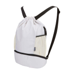 Sporttasche aus recyceltem, wasserdichtem Stoff mit Schuhfach 18 L farbe sandbraun dritte Ansicht