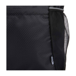 Yogatasche aus recyceltem, wasserdichtem Ripstop-Gewebe 18 L farbe schwarz Detailansicht 1