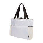 Yogatasche aus recyceltem, wasserdichtem Ripstop-Gewebe 18 L farbe sandbraun