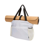 Yogatasche aus recyceltem, wasserdichtem Ripstop-Gewebe 18 L farbe sandbraun zweite Ansicht