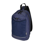Hydro-Umhängetasche aus recyceltem, wasserdichtem Stoff 6 L farbe marineblau