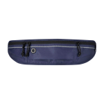 Laufgürtel mit mehreren Taschen und Reflektorelementen farbe marineblau zweite Vorderansicht