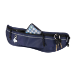 Laufgürtel mit mehreren Taschen und Reflektorelementen farbe marineblau zweite Ansicht