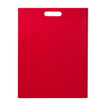 Ultrarobuste, thermoversiegelte Non-Woven-Tasche recycelt 5 L farbe rot zweite Rückansicht
