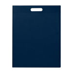 Ultrarobuste, thermoversiegelte Non-Woven-Tasche recycelt 5 L farbe marineblau zweite Vorderansicht