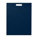 Ultrarobuste, thermoversiegelte Non-Woven-Tasche recycelt 5 L farbe marineblau zweite Rückansicht