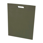 Ultrarobuste, thermoversiegelte Non-Woven-Tasche recycelt 5 L farbe dunkelgrün