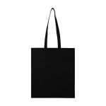 Reißfeste Mehrzwecktasche aus recyceltem Non-Woven-Material 6 L farbe schwarz zweite Vorderansicht