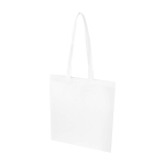 Reißfeste Mehrzwecktasche aus recyceltem Non-Woven-Material 6 L farbe weiß