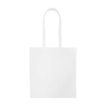 Reißfeste Mehrzwecktasche aus recyceltem Non-Woven-Material 6 L farbe weiß dritte Vorderansicht