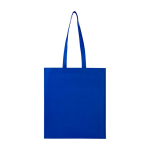 Reißfeste Mehrzwecktasche aus recyceltem Non-Woven-Material 6 L farbe köngisblau zweite Vorderansicht