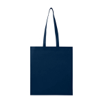 Reißfeste Mehrzwecktasche aus recyceltem Non-Woven-Material 6 L farbe marineblau zweite Vorderansicht