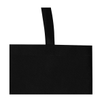 Robuste Einkaufstasche aus recyceltem Non-Woven farbe schwarz Detailansicht 1