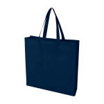Robuste Einkaufstasche aus recyceltem Non-Woven farbe marineblau