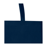 Robuste Einkaufstasche aus recyceltem Non-Woven farbe marineblau Detailansicht 1