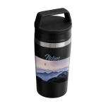 Reisebecher aus Edelstahl mit dichtem Deckel 350 ml Stanley farbe schwarz