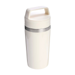 Reisebecher aus Edelstahl mit dichtem Deckel 350 ml Stanley farbe beige