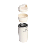 Reisebecher aus Edelstahl mit dichtem Deckel 350 ml Stanley farbe beige zweite Ansicht