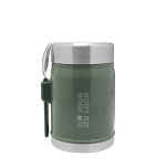 Lunchbox mit Besteck und isolierendem Deckel mit Ventil, 400 ml Ansicht mit Druckbereich