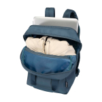 Mochila de viaje ecológica multiusos para portátil 9L 14” farbe cyan-blau dritte Ansicht